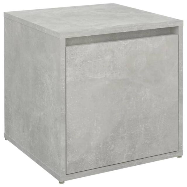 Berkfield Home Box Drawer Concrete Grey 40.5x40x40 cm Engineered Wood - image 1