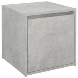 Berkfield Home Box Drawer Concrete Grey 40.5x40x40 cm Engineered Wood - thumbnail 1