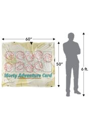 Warner Brothers Rick & Morty Officially Licensed Silky Touch Super Soft Throw Blanket 152 x 127 cm in White - thumbnail 5