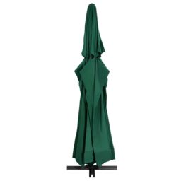 Berkfield Home Outdoor Parasol with Aluminium Pole 600 cm Green - thumbnail 3
