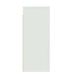 Berkfield Home Wall Cabinet White 80x33x80 cm Engineered Wood - Size: 80 x 33 x 80 cm - thumbnail 5