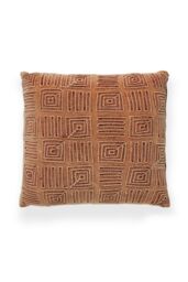 BHS Stephanie Cushion in Orange - Size: 50 cm x 50 cm - thumbnail 2