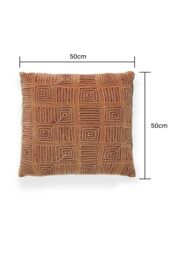 BHS Stephanie Cushion in Orange - Size: 50 cm x 50 cm - thumbnail 6