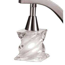 Netlighting Salomon Table Lamp 1 Light G9 Satin Nickel in Grey - thumbnail 5