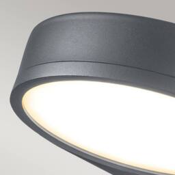 Netlighting Zola Outdoor Down Wall Lamp Grey IP44 - thumbnail 2