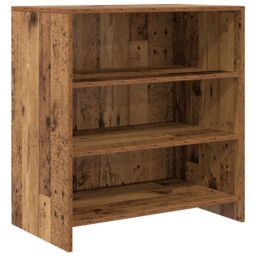 Berkfield Home Sideboard 2 pcs Old wood 70 x 41 x 75 cm Engineered wood in Brown - thumbnail 6