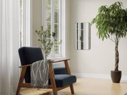 Vente-unique Rectangular Bathroom Mirror With Black Surround - 50 X 80 Cm - thumbnail 6