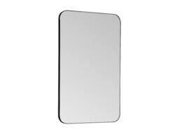Vente-unique Rectangular Bathroom Mirror With Black Surround - 50 X 80 Cm - thumbnail 2
