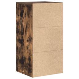 Berkfield Home Smoked Oak Storage Cabinet Smoked oak in Brown - thumbnail 8