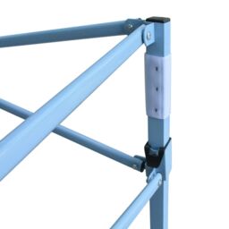 Berkfield Home Foldable Tent with 3 Walls 3x4.5 m Blue - thumbnail 5