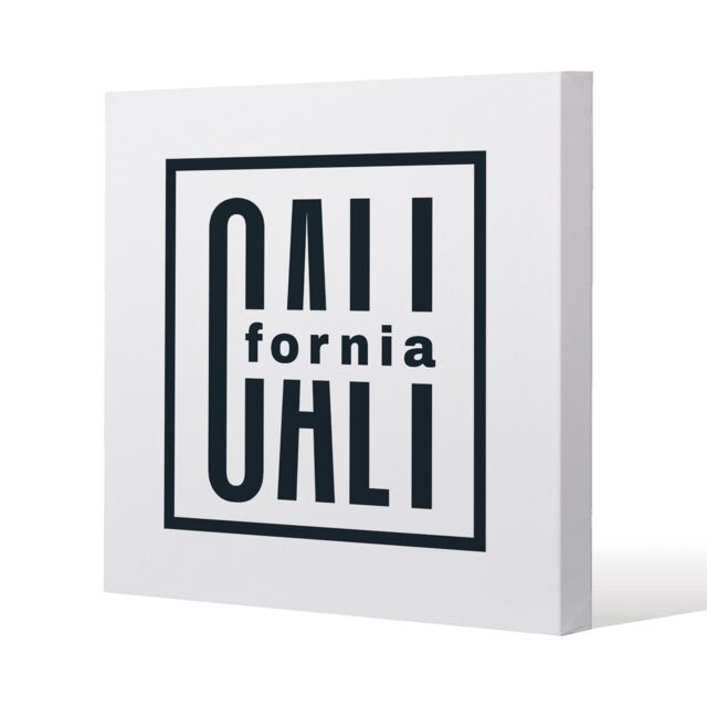 Benjamin Tate Design California (Canvas Print) / 46 x 46 x 4cm in Natural - Size: 46 x 46 x 4 cm - image 1