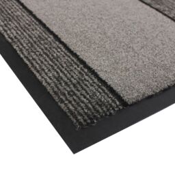 JVL Miracle Machine Washable Barrier Doormat 60x90cm Grey - Size: 60 cm x 90 cm - thumbnail 2