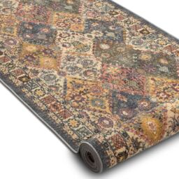 RugsX Anti-Slip Modern Runner in Beige - Size: 120 cm x 490 cm - thumbnail 2