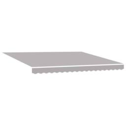 Berkfield Home Manual Retractable Awning with LED Light Grey 400x300 cm - thumbnail 6
