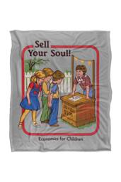 Steven Rhodes Sell Your Soul Silky Touch Super Soft Throw Blanket - Size: Large - thumbnail 1