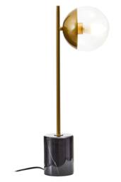 Orsina Contemporary Small Metal Table Lamp, Versatile Desk Lamp, Sturdy Modern Ambient Lamp On Table in Gold - thumbnail 2