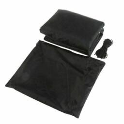 SPETLEK Heavy Duty Square Furniture Cover Garden Patio 120CM in Black - Size: 0.6m2 - thumbnail 2