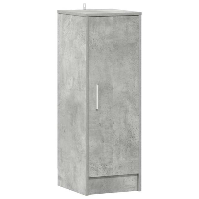 Berkfield Home Shoe Cabinet Concrete Grey 32x35x92 cm Engineered Wood - Size: 32 x 35 x 92 cm - image 1