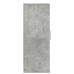 Berkfield Home Shoe Cabinet Concrete Grey 32x35x92 cm Engineered Wood - Size: 32 x 35 x 92 cm - thumbnail 6