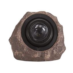 Marco Paul Grey Resin Solar Powered Realistic Rock Spotlight 19cm - thumbnail 3
