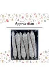 VFM e-Store Christmas Tree Decoration Crystal Look Icicles Ornament 6 in White - thumbnail 2
