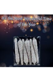 VFM e-Store Christmas Tree Decoration Crystal Look Icicles Ornament 6 in White - thumbnail 3