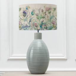 Voyage Maison Epona Table Lamp With Cirsium Eva Lampshade in Blue - thumbnail 1