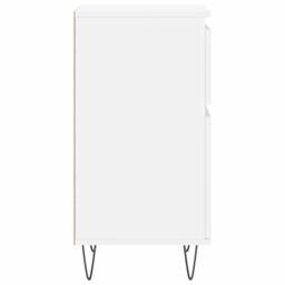 Berkfield Home Sideboard White 40x35x70 cm Engineered Wood - Size: 40 x 35 x 70 cm - thumbnail 7