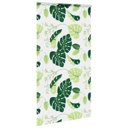 Berkfield Home Shower Roller Blind with Cassette 140x240 cm Fabric Width 136 cm in Green - thumbnail 3