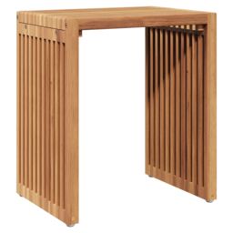 Berkfield Home Garden Nest of Side Tables 3 pcs Solid Wood Teak in Brown - thumbnail 5