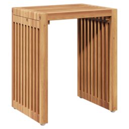 Berkfield Home Garden Nest of Side Tables 3 pcs Solid Wood Teak in Brown - thumbnail 6
