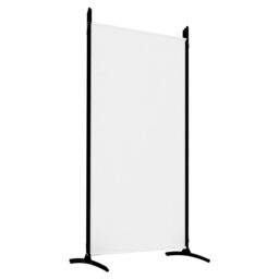 Berkfield Home 5-Panel Room Divider White 433x180 cm Fabric - thumbnail 6
