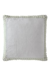 Catherine Lansfield 'Velvet & Faux Fur' 55x55cm Cushion in Natural - Size: 55 cm x 55 cm - thumbnail 5