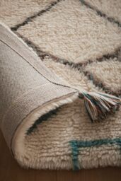 Origins Berber Knotted Chain Ivory/Multi in Ivory - Size: 120 cm x 170 cm - thumbnail 4