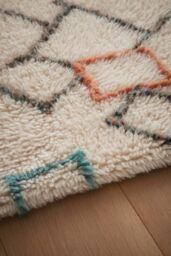 Origins Berber Knotted Chain Ivory/Multi in Ivory - Size: 120 cm x 170 cm - thumbnail 5