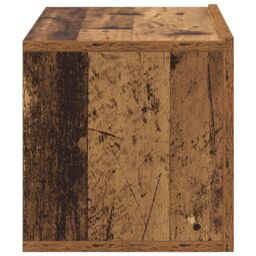 Berkfield Home TV Cabinet Set Old Wood Solid Reclaim wood Medium TV Cabinet - thumbnail 7