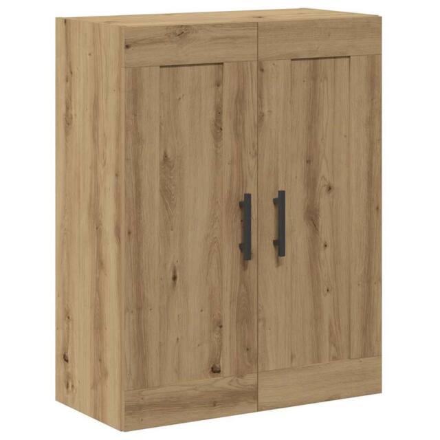 Berkfield Home Wall Mounted Cabinet Artisian Oak 69.5x34x90 cm Engineered Wood in Brown - image 1