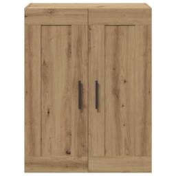 Berkfield Home Wall Mounted Cabinet Artisian Oak 69.5x34x90 cm Engineered Wood in Brown - thumbnail 4