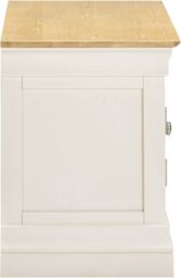 Seconique Bordeaux Small TV Stand (Fully Assembled) in Ivory - thumbnail 7