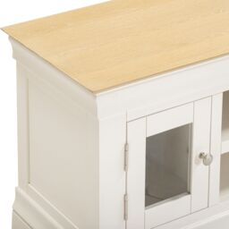 Seconique Bordeaux Small TV Stand (Fully Assembled) in Ivory - thumbnail 8