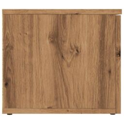 Berkfield Home TV Cabinet Artisan Oak 80x34x30 cm Engineered Wood in Brown - Size: 80 x 34 x 30 cm - thumbnail 5