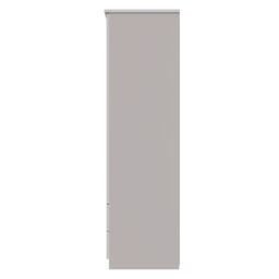 Ready Assembled 2 U Holborn Triple Mirror + Drawer Wardrobe (Ready Assembled) in Taupe - thumbnail 2