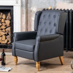 Artemis Home Galena Recliner Armchair in Grey
