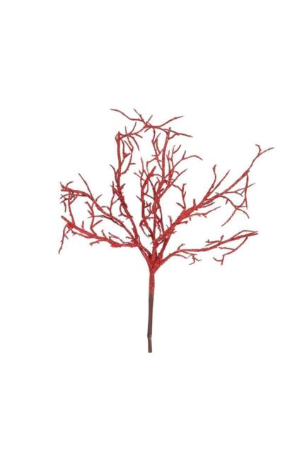 KDMD Red Coral Pick 5 Pack Artificial Flowers - image 1