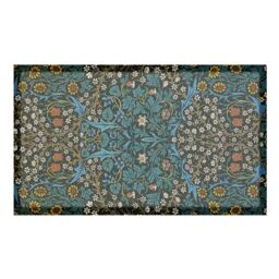 Artsy Mats William Morris Tulips Doormat (70 x 40cm) in Black - Size: 40 cm x 70 cm - thumbnail 2