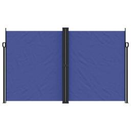 Berkfield Home Retractable Side Awning Blue 200x600 cm - thumbnail 1