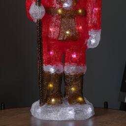 Samuel Alexander 65cm Acrylic Christmas Nutcracker Decoration with 80 White LEDs - thumbnail 7