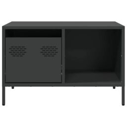 Berkfield Home Coffee Table Black 68.5x50x43.5 cm Cold-rolled Steel - thumbnail 6
