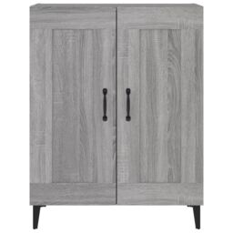 Berkfield Home Sideboard Grey Sonoma 69.5x34x90 cm Engineered Wood - thumbnail 6