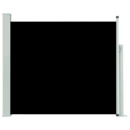 Berkfield Home Patio Retractable Side Awning 100x300 cm Black - thumbnail 2